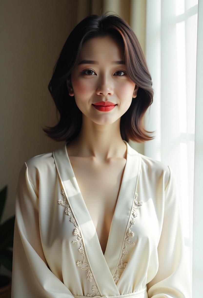 夜戏灯光打在发饰上的机位