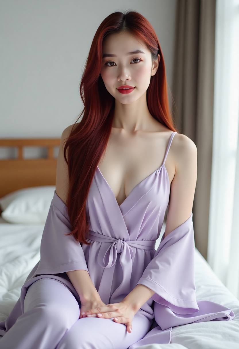 直播间里的古筝与话筒